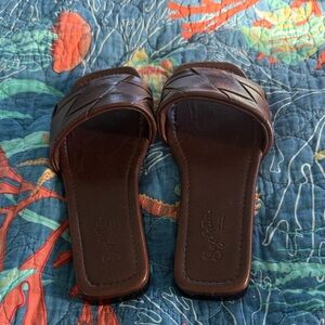 Seychelles Portland Women's Dark Brown Slide Sandals